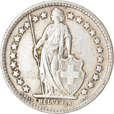 Coin, Switzerland, 1/2 Franc, 1934, Bern, EF(40-45), Silver, KM:23