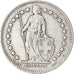 Coin, Switzerland, 1/2 Franc, 1944, Bern, VF(30-35), Silver, KM:23