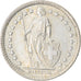 Coin, Switzerland, 1/2 Franc, 1963, Bern, AU(55-58), Silver, KM:23