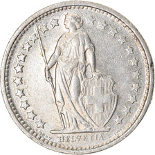 Coin, Switzerland, 1/2 Franc, 1973, Bern, EF(40-45), Copper-nickel, KM:23a.1