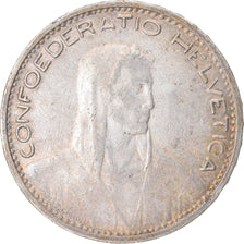 Coin, Switzerland, 5 Francs, 1923, Bern, VF(30-35), Silver, KM:37