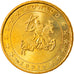 Monaco, 10 Euro Cent, 2001, AU(55-58), Brass, KM:170