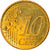 Mónaco, 10 Euro Cent, 2001, AU(55-58), Latão, KM:170