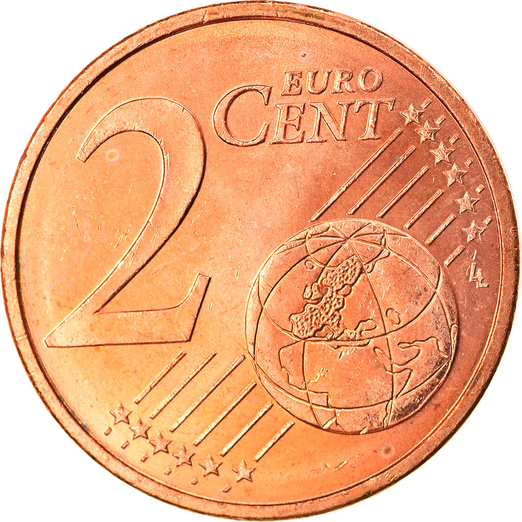Monaco, 2 Euro Cent, 2001, AU(55-58), Copper Plated Steel, KM:168