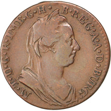 AUSTRIAN NETHERLANDS, Liard, Oord, 1778, Brussels, KM #28, VF(30-35), Copper,...