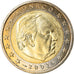 Monaco, 2 Euro, 2001, AU(55-58), Bi-Metallic, KM:174