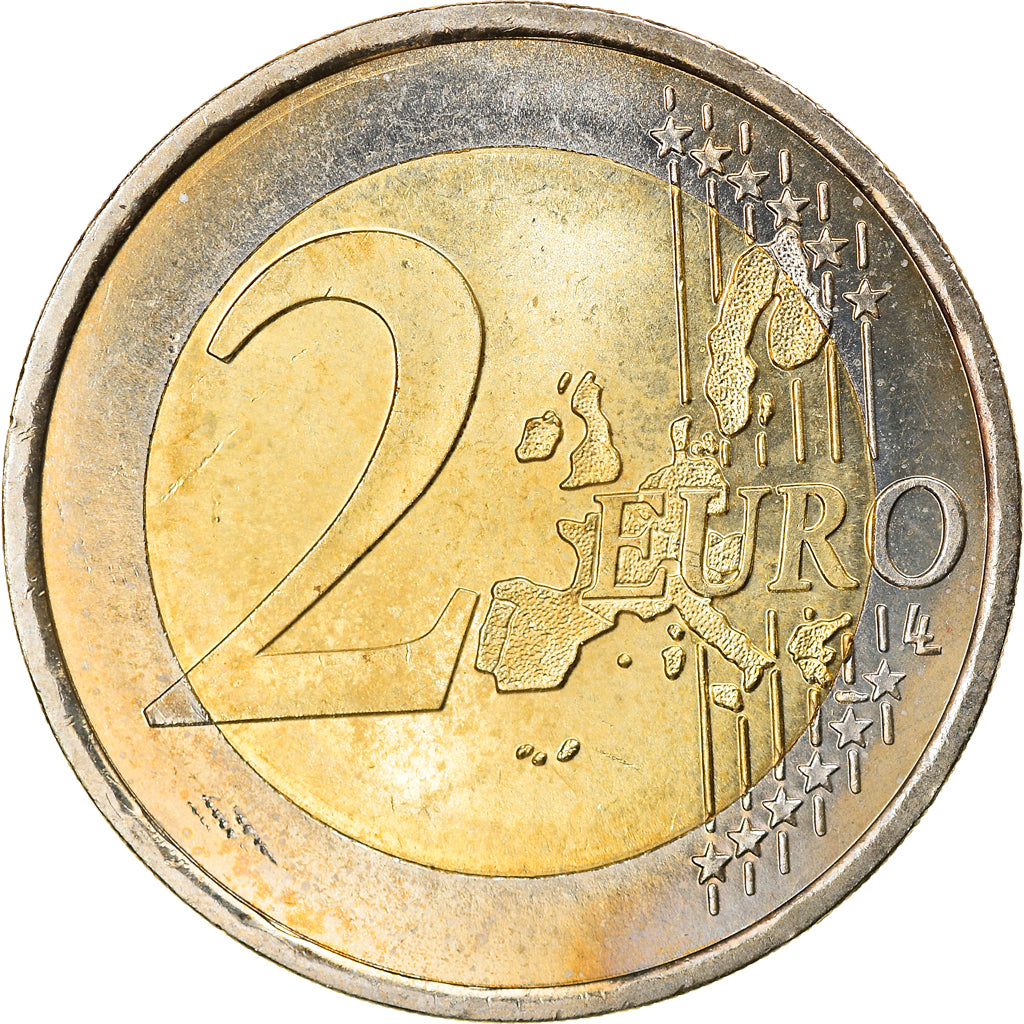 Monaco, 2 Euro, 2001, AU(55-58), Bi-Metallic, KM:174