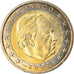 Monaco, 2 Euro, 2001, AU(55-58), Bi-Metallic, KM:174