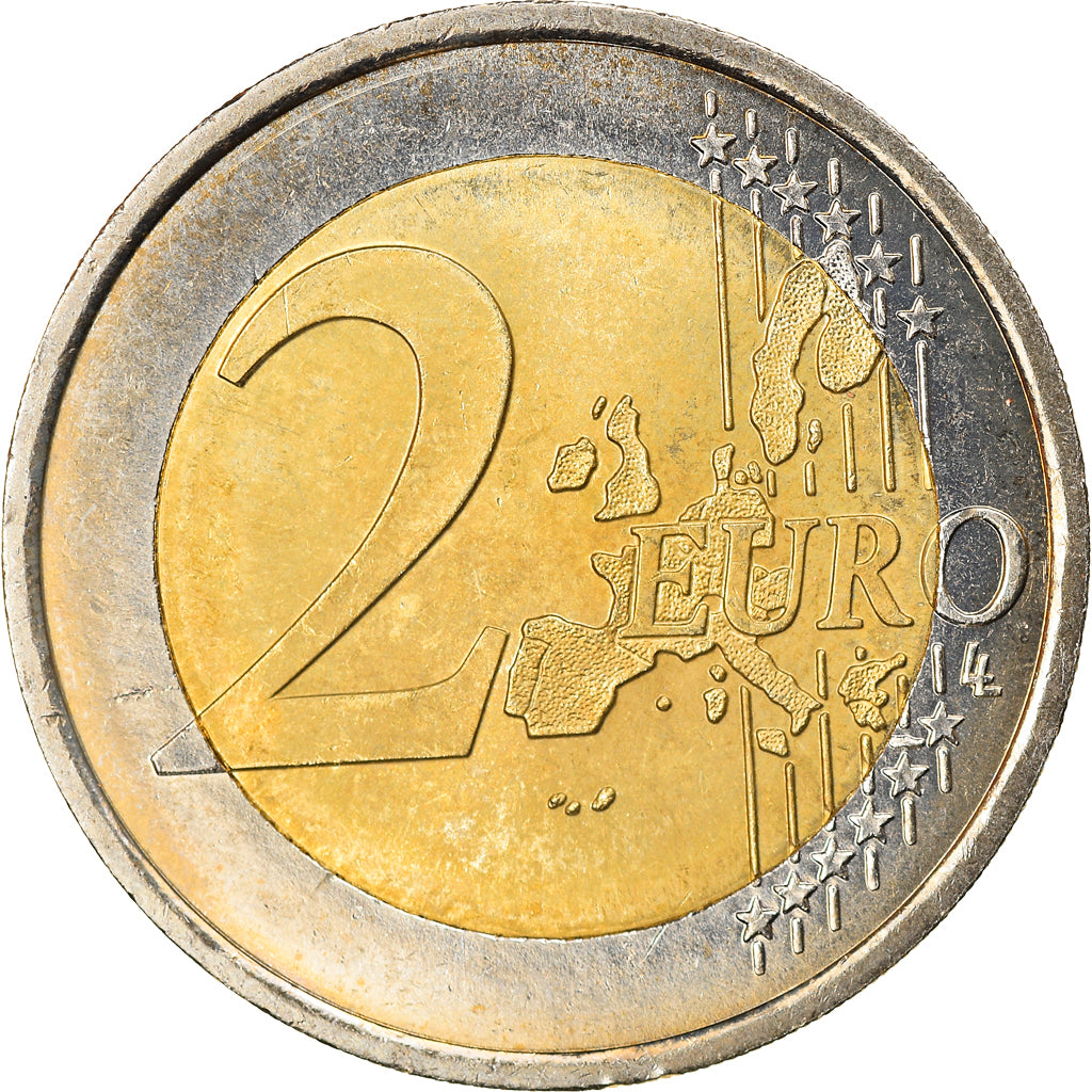 Monaco, 2 Euro, 2001, AU(55-58), Bi-Metallic, KM:174