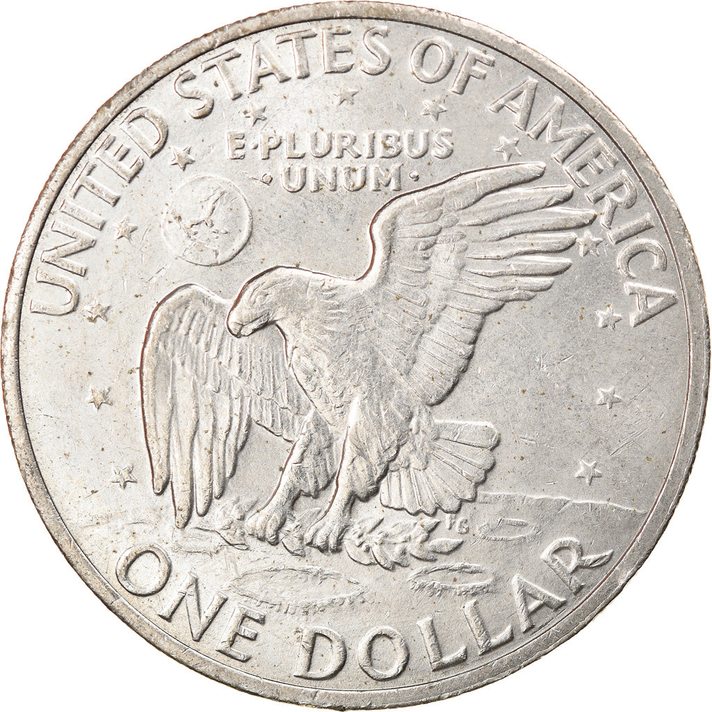 Coin, United States, Eisenhower Dollar, Dollar, 1971, U.S. Mint, Denver