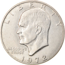 Coin, United States, Eisenhower Dollar, Dollar, 1972, U.S. Mint, Philadelphia