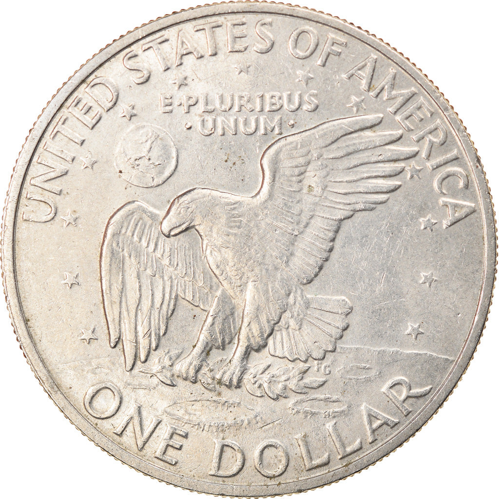 Coin, United States, Eisenhower Dollar, Dollar, 1972, U.S. Mint, Philadelphia