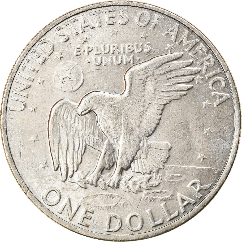 Coin, United States, Eisenhower Dollar, Dollar, 1972, U.S. Mint, Philadelphia