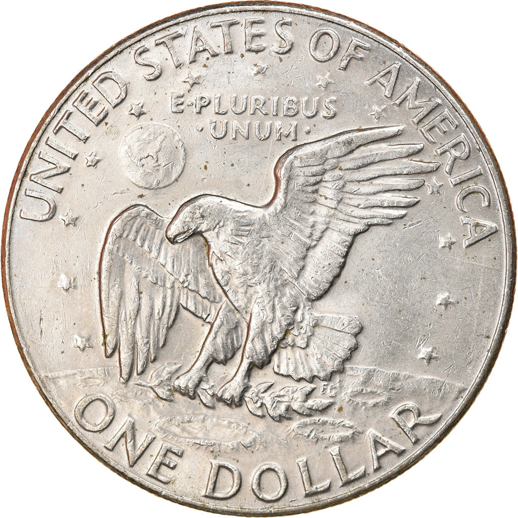 Coin, United States, Eisenhower Dollar, Dollar, 1977, U.S. Mint, Denver