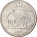 Moneta, Stati Uniti, Iowa, Quarter, 2004, U.S. Mint, Philadelphia, BB, Rame