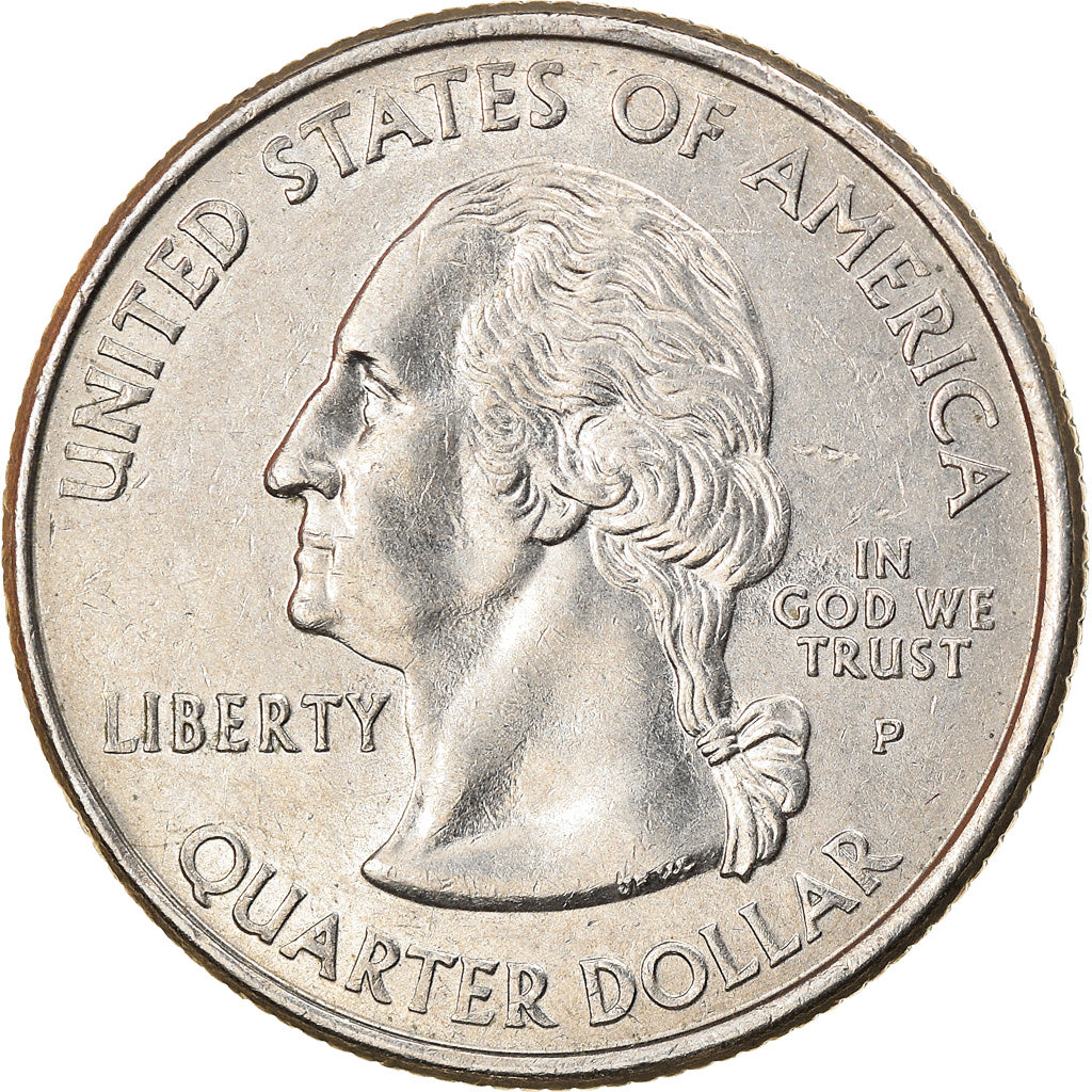 Moneta, Stati Uniti, Oregon, Quarter, 2005, U.S. Mint, Philadelphia, BB, Rame
