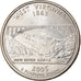 Monnaie, États-Unis, West Virginia, Quarter, 2005, U.S. Mint, Philadelphie