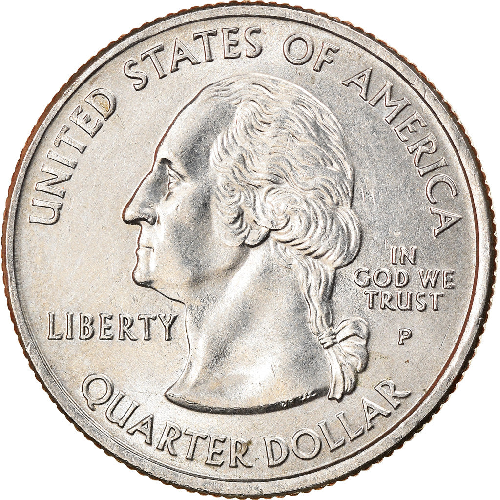 Monnaie, États-Unis, West Virginia, Quarter, 2005, U.S. Mint, Philadelphie