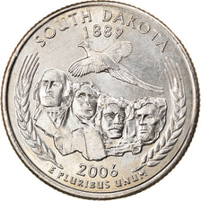 Coin, United States, South Dakota, Quarter, 2006, U.S. Mint, Philadelphia