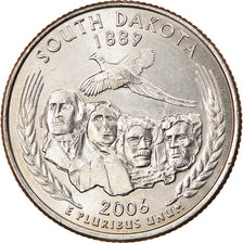 Coin, United States, South Dakota, Quarter, 2006, U.S. Mint, Philadelphia