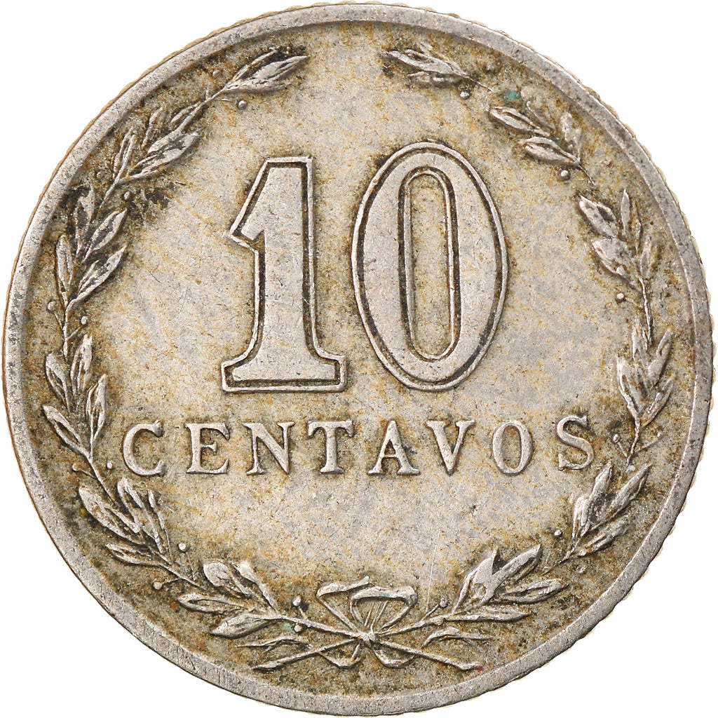 Coin, Argentina, 10 Centavos, 1906, EF(40-45), Copper-nickel, KM:35