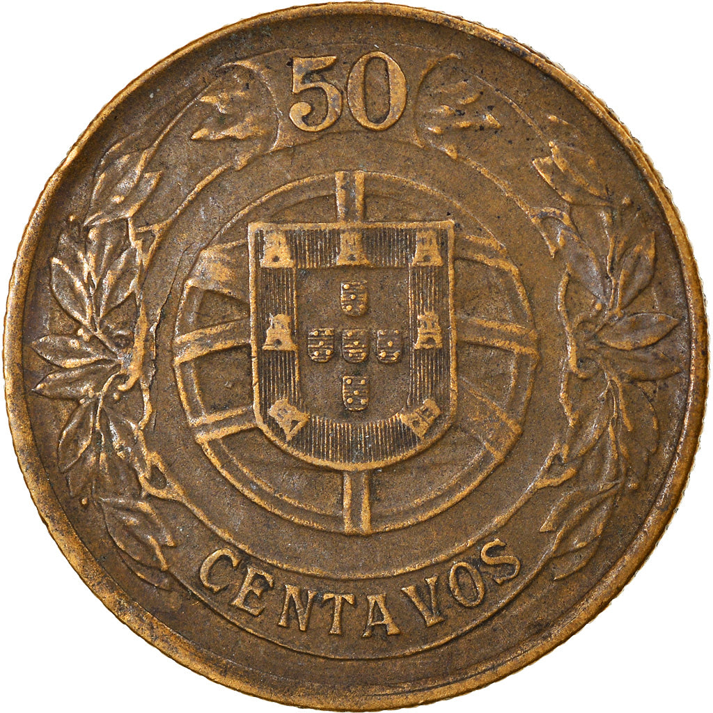 Coin, Portugal, 50 Centavos, 1926, VF(30-35), Aluminum-Bronze, KM:575