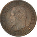Moneda, Francia, Napoleon III, Napoléon III, Centime, 1854, Strasbourg, MBC