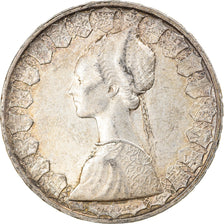 Coin, Italy, 500 Lire, 1958, Rome, EF(40-45), Silver, KM:98