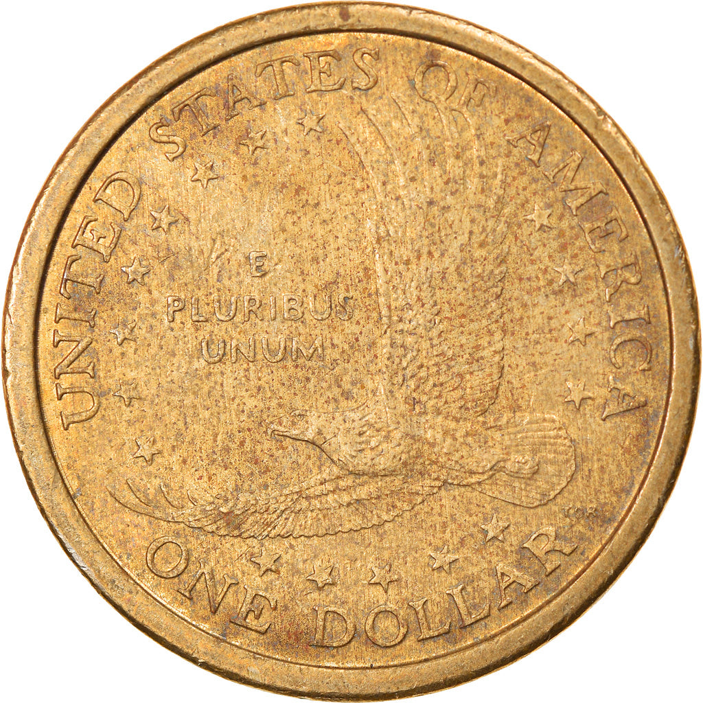 Coin, United States, Sacagawea Dollar, Dollar, 2000, U.S. Mint, Philadelphia