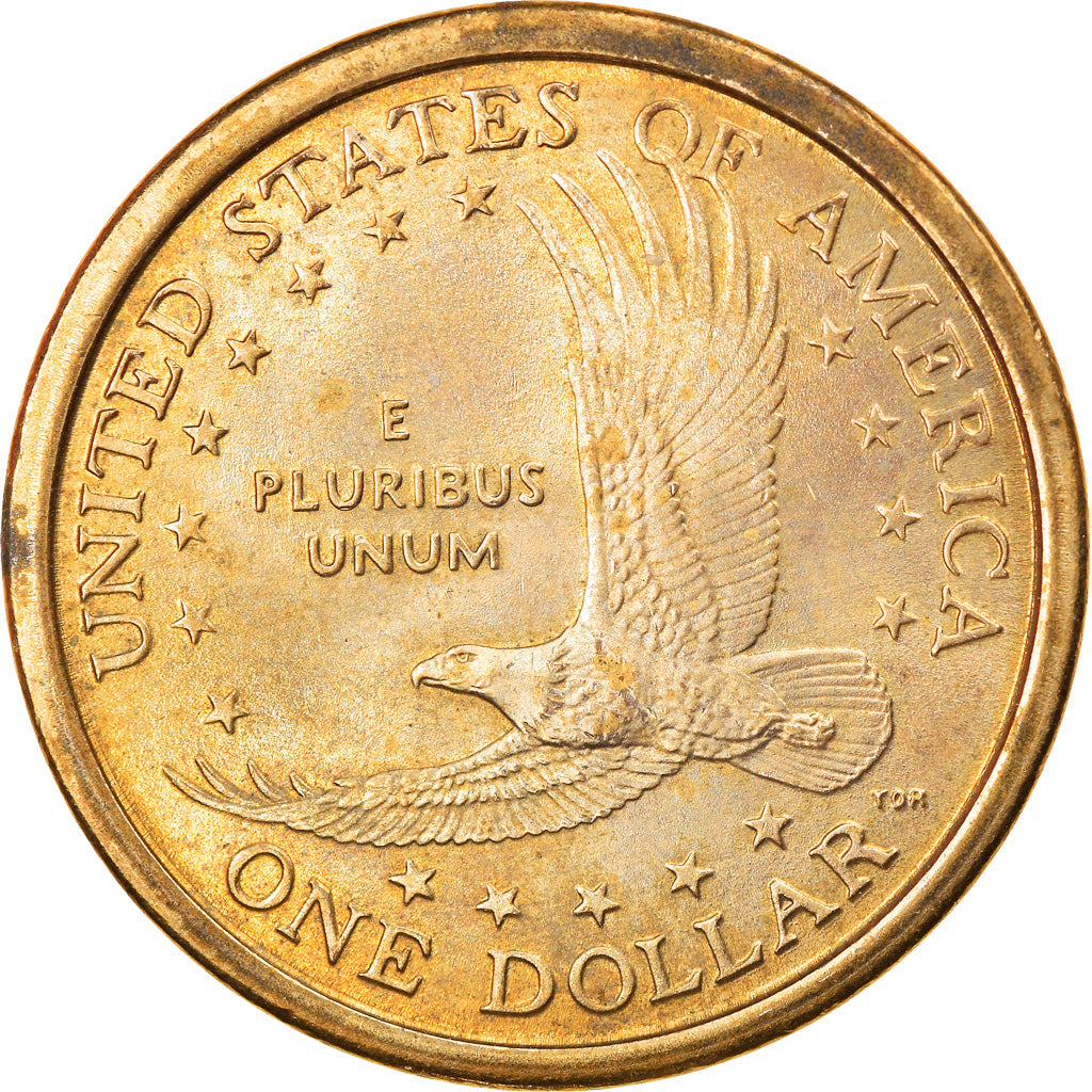 Moneta, Stati Uniti, Sacagawea Dollar, Dollar, 2001, U.S. Mint, Denver, BB, Rame