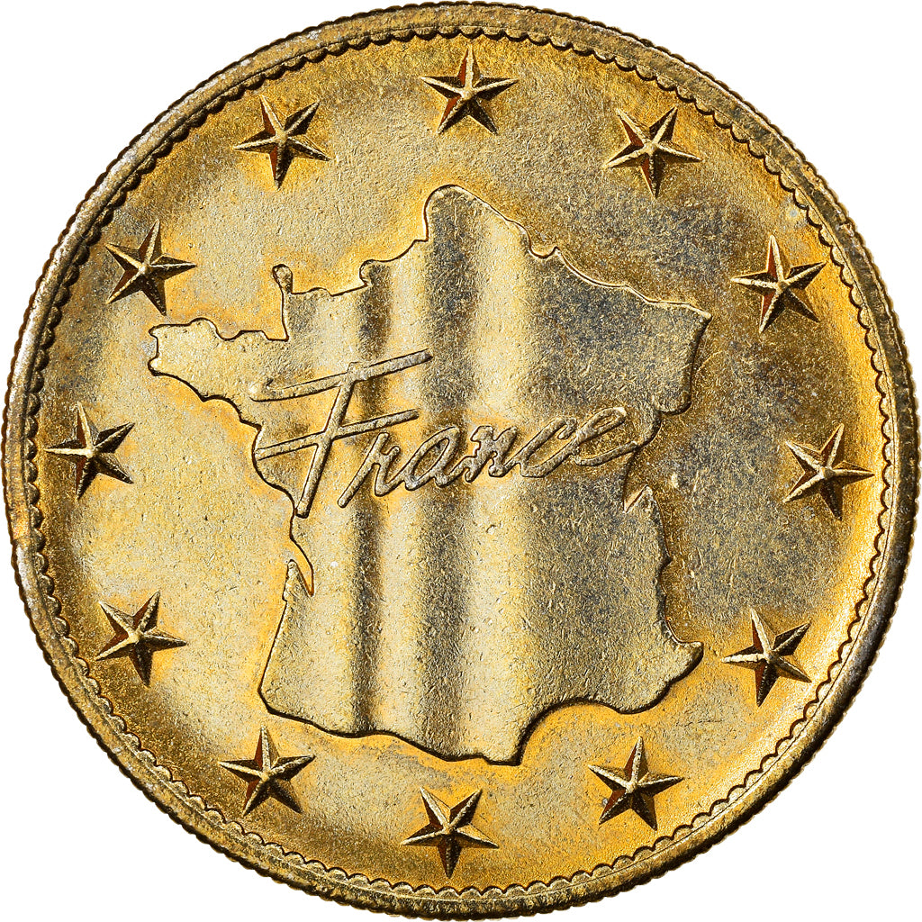 Frankrijk, Token, Ville de Lyon, Geography, ZF+, Copper-Nickel-Aluminum