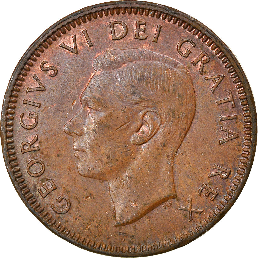 Moneta, Canada, George VI, Cent, 1949, Royal Canadian Mint, Ottawa, BB, Bronzo