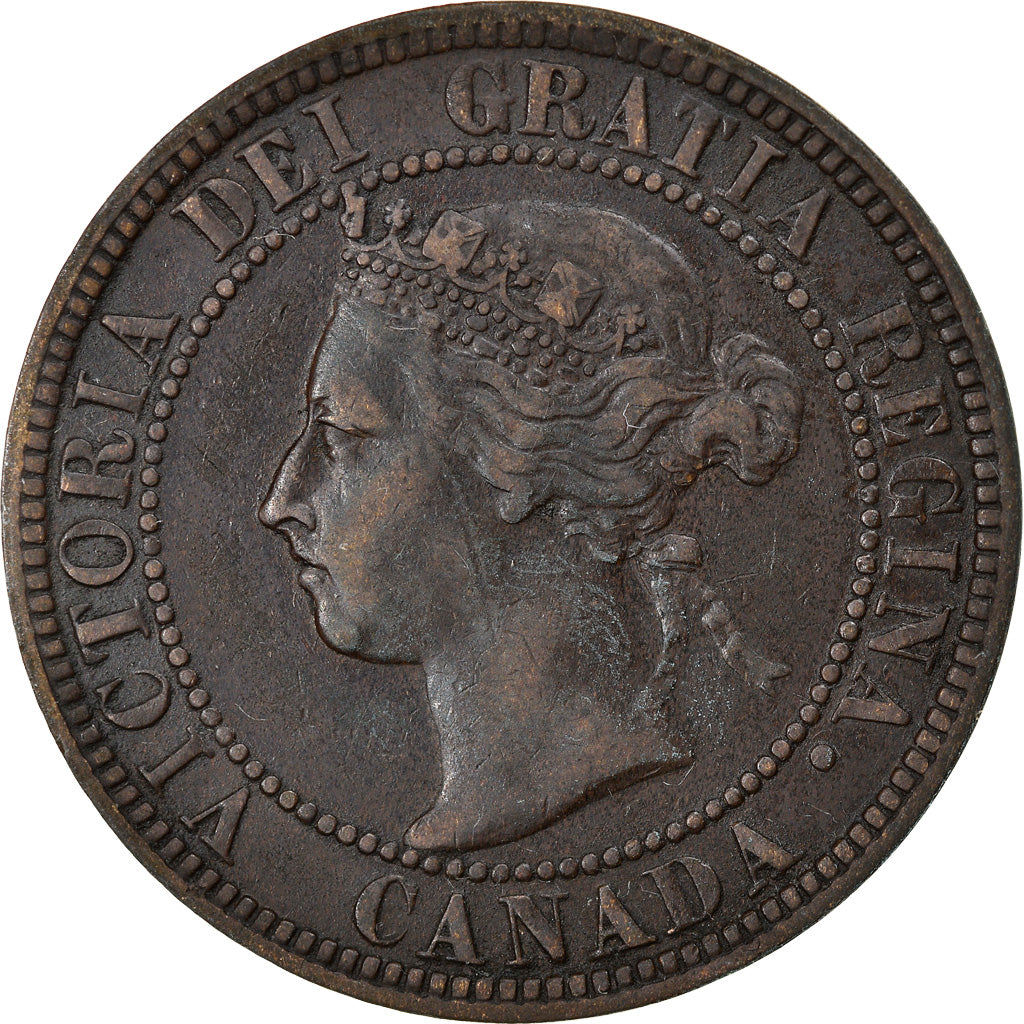 Coin, Canada, Victoria, Cent, 1901, Royal Canadian Mint, Ottawa, EF(40-45)