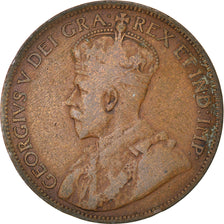 Coin, Canada, George V, Cent, 1917, Royal Canadian Mint, Ottawa, EF(40-45)