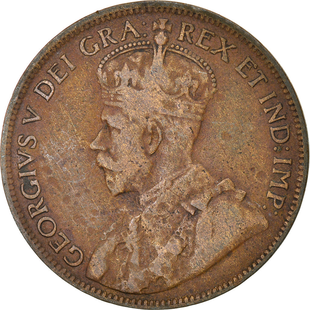 Coin, Canada, George V, Cent, 1917, Royal Canadian Mint, Ottawa, EF(40-45)