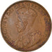 Coin, Canada, George V, Cent, 1917, Royal Canadian Mint, Ottawa, EF(40-45)