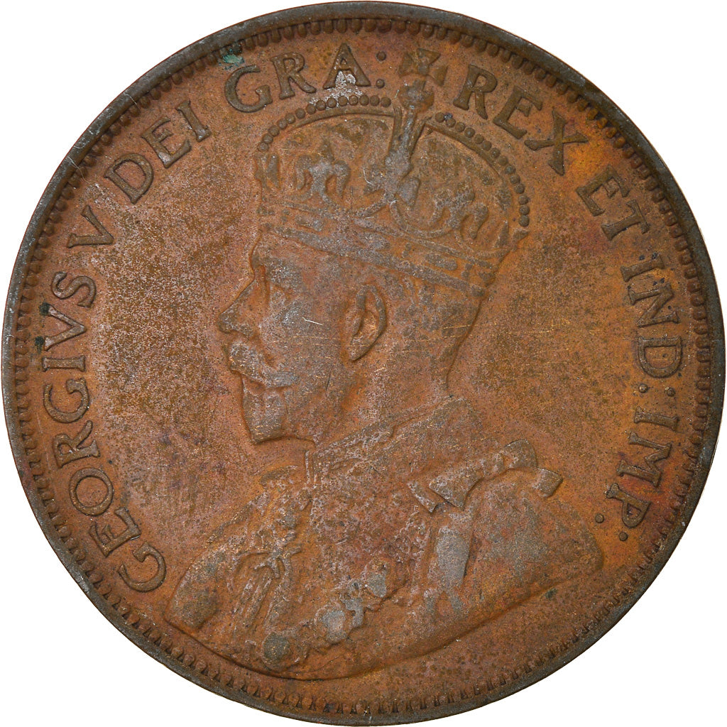 Coin, Canada, George V, Cent, 1916, Royal Canadian Mint, Ottawa, EF(40-45)