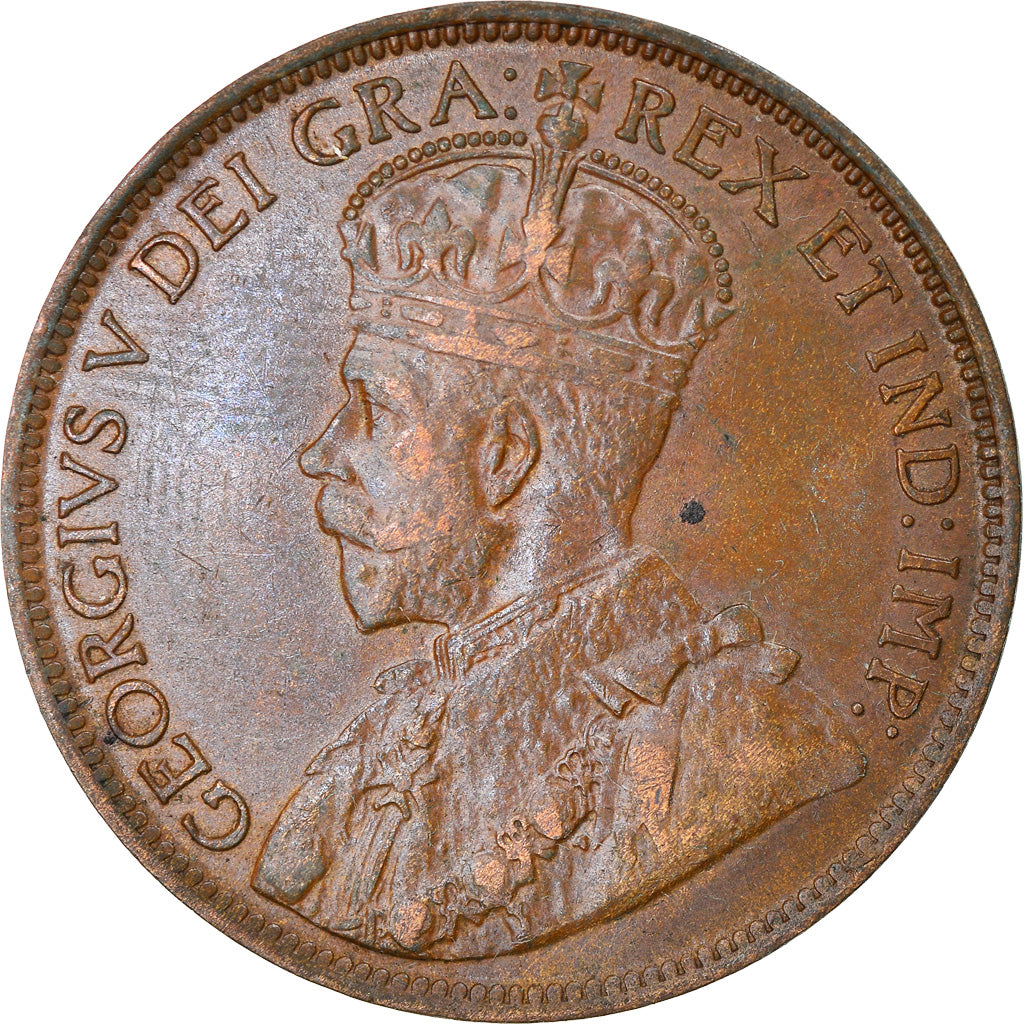 Coin, Canada, George V, Cent, 1916, Royal Canadian Mint, Ottawa, EF(40-45)