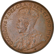 Coin, Canada, George V, Cent, 1920, Royal Canadian Mint, Ottawa, EF(40-45)