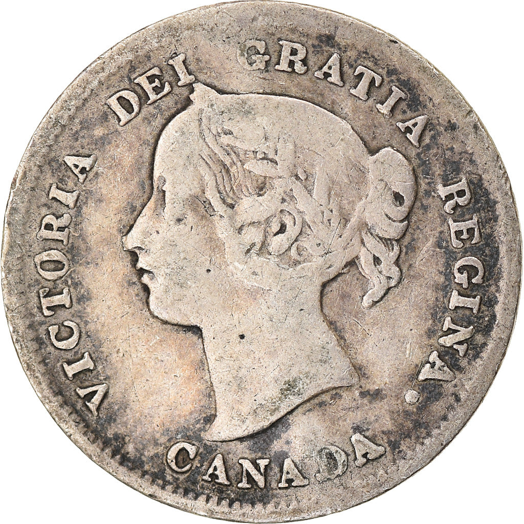 Moneta, Canada, Victoria, 5 Cents, 1898, MB, Argento, KM:2