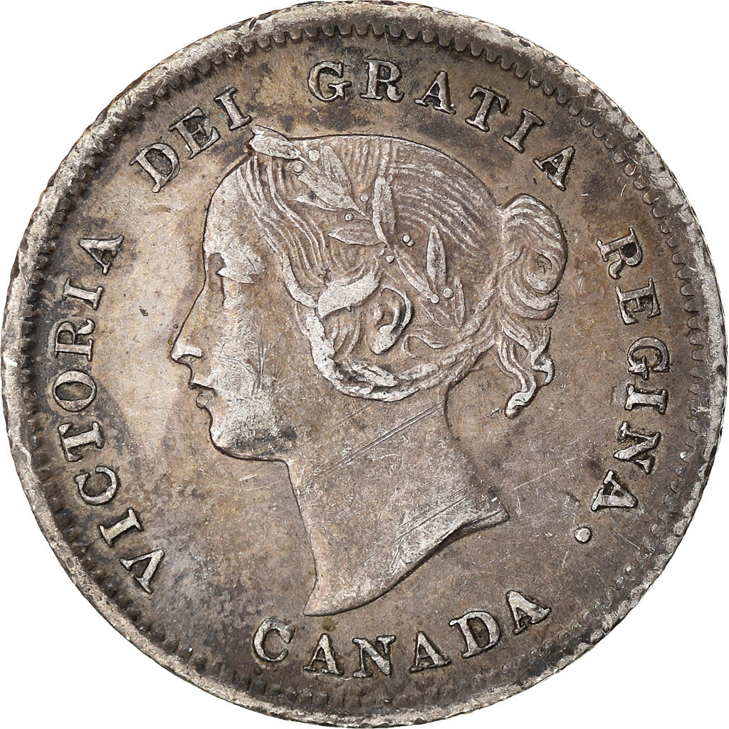 Coin, Canada, Victoria, 5 Cents, 1897, EF(40-45), Silver, KM:2
