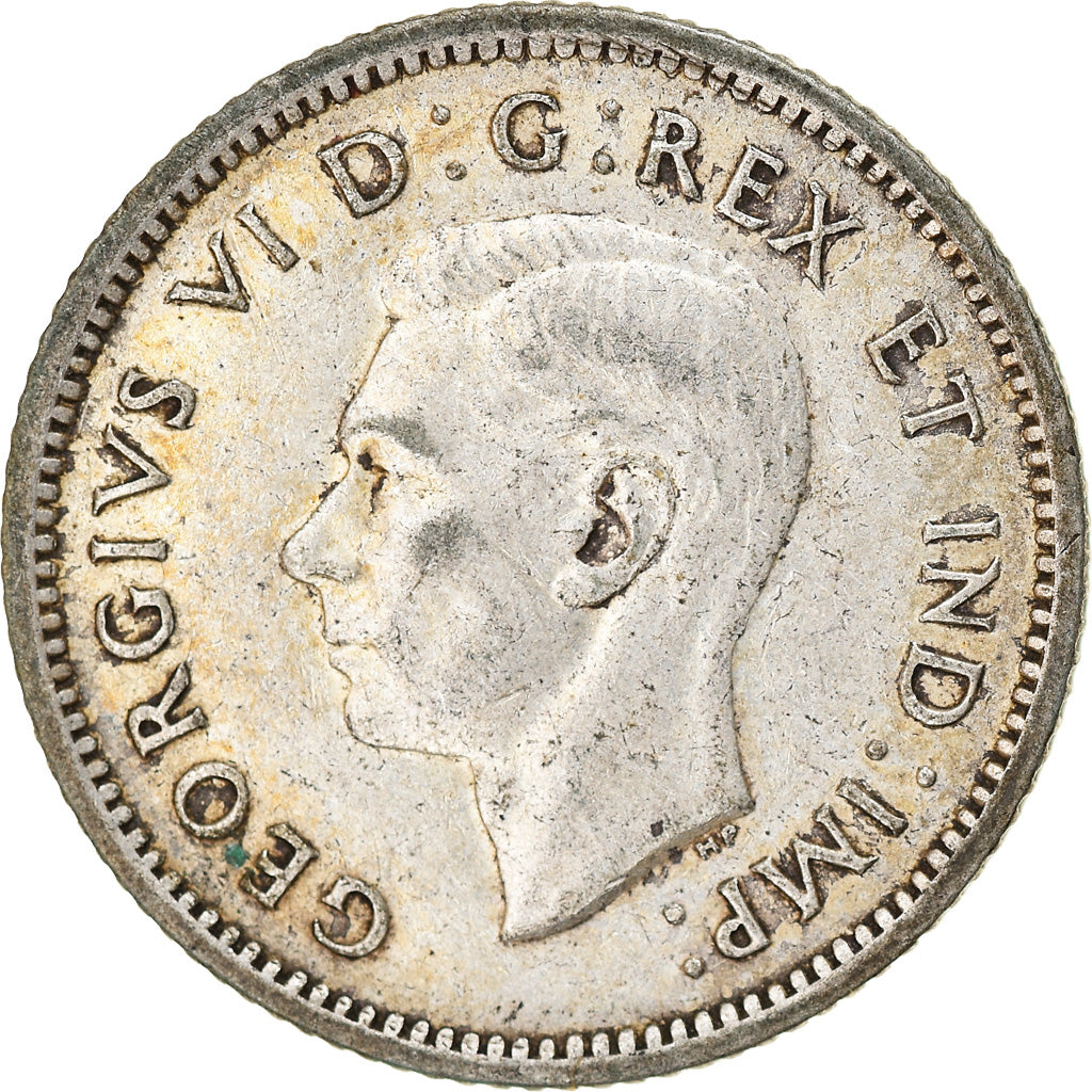 Münze, Kanada, George VI, 10 Cents, 1941, Royal Canadian Mint, Ottawa, SS