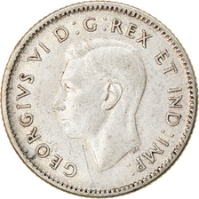 Moneta, Canada, George VI, 10 Cents, 1946, Royal Canadian Mint, Ottawa, BB