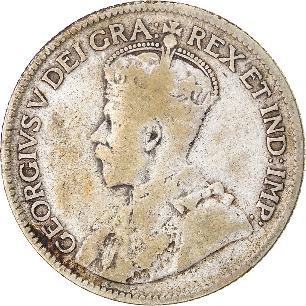 Moneta, Canada, George V, 25 Cents, 1927, Royal Canadian Mint, Ottawa, MB