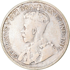 Monnaie, Canada, George V, 25 Cents, 1933, Royal Canadian Mint, Ottawa, TB