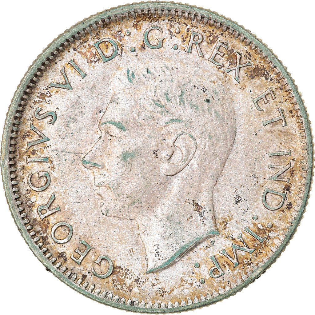 Monnaie, Canada, George VI, 25 Cents, 1943, Royal Canadian Mint, Ottawa, TB