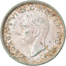 Monnaie, Canada, George VI, 25 Cents, 1943, Royal Canadian Mint, Ottawa, TB