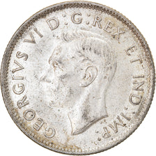 Coin, Canada, George VI, 25 Cents, 1943, Royal Canadian Mint, Ottawa, VF(20-25)