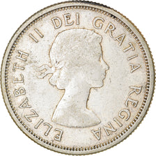 Coin, Canada, Elizabeth II, 25 Cents, 1964, Royal Canadian Mint, Ottawa