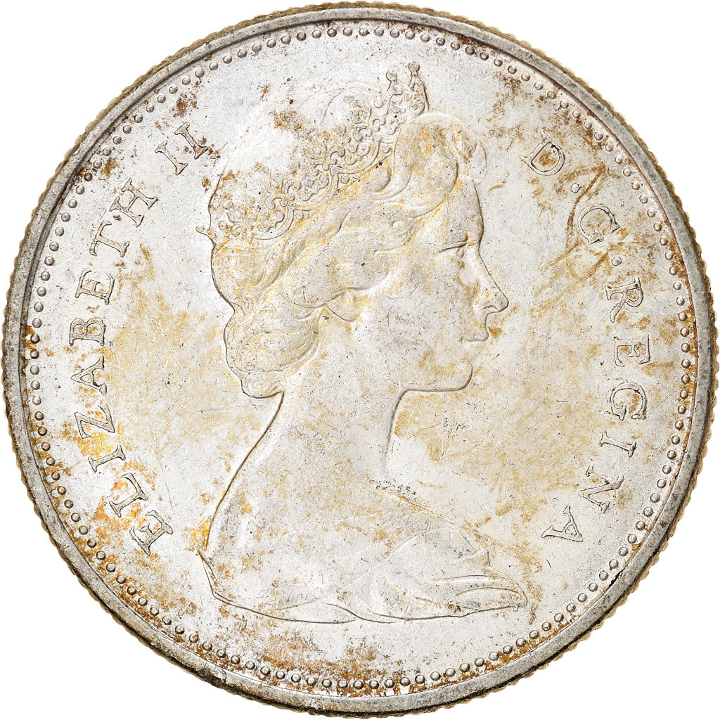 Monnaie, Canada, Elizabeth II, 25 Cents, 1966, Royal Canadian Mint, Ottawa, TB